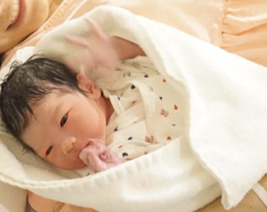 3人目の孫、待望の女の子の誕生